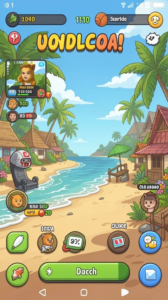 Tampilan antarmuka slot yang menarik.