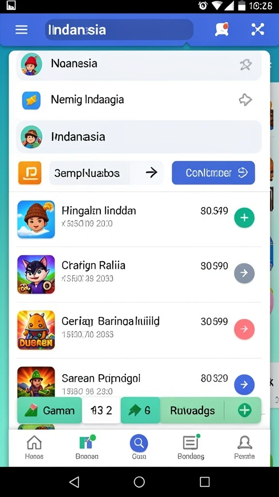 Tampilan antarmuka yang menarik dan mudah digunakan.