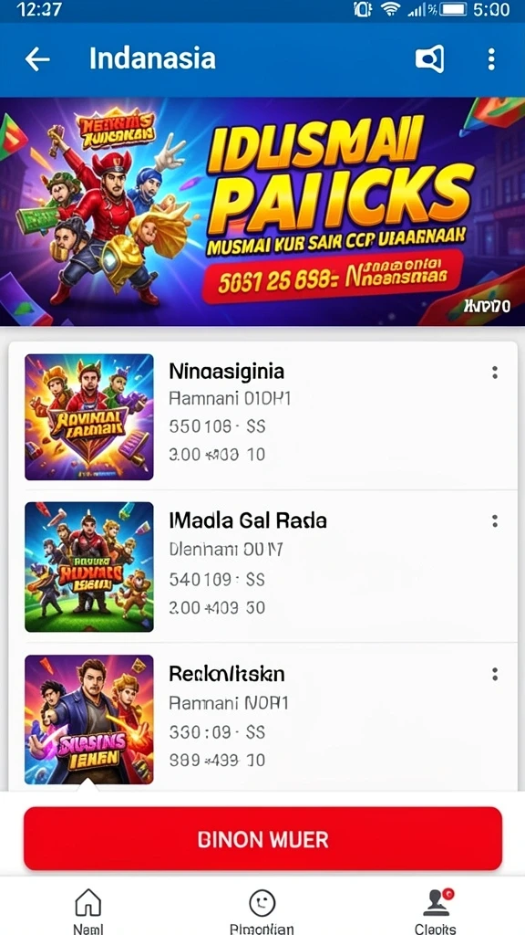 Gambaran aksi seru dalam gameplay 9ET.