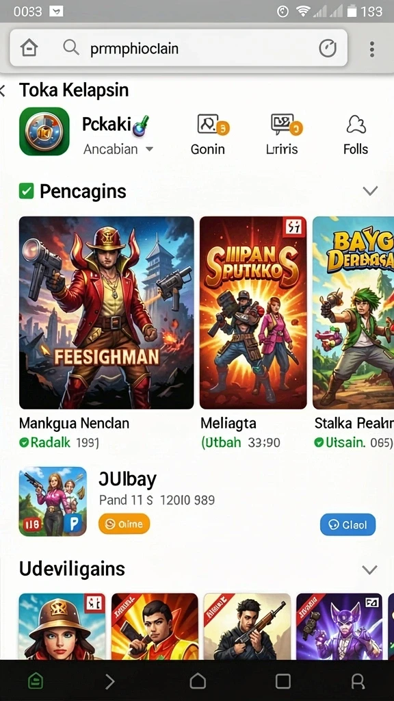 Tangkapan layar menampilkan antarmuka pengguna yang menarik.