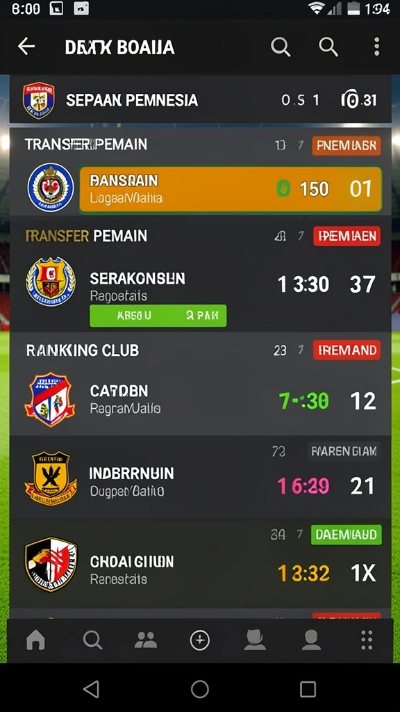 Karakter unik dengan kemampuan menarik.