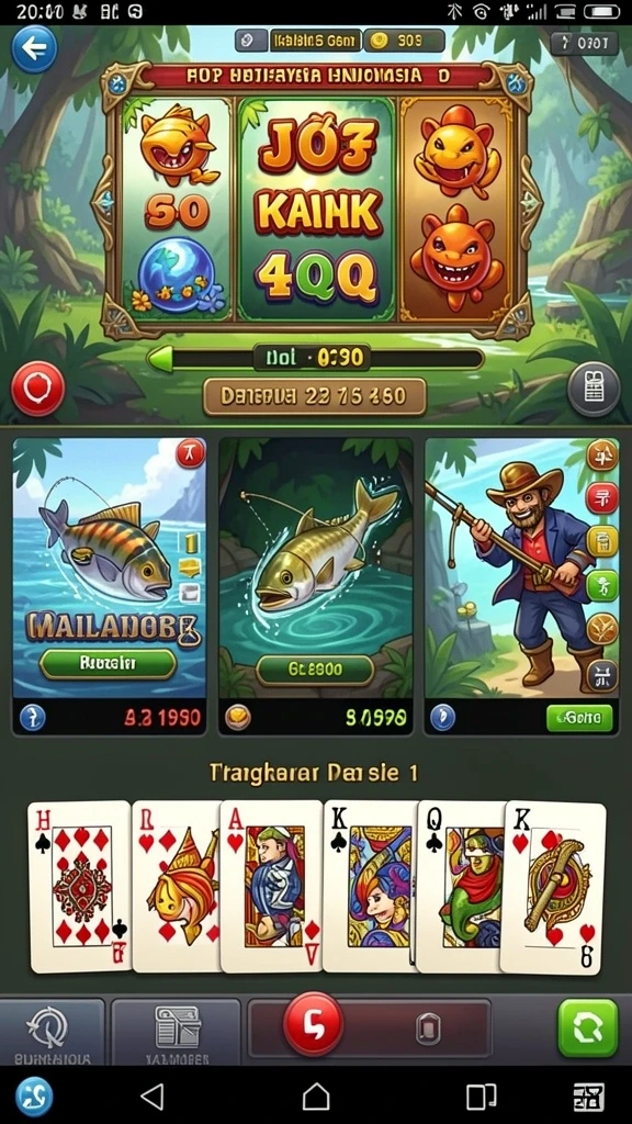 Screenshot dari mode multiplayer yang seru dan kompetitif.