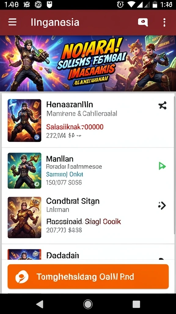 Karakter dengan berbagai pilihan kustomisasi.