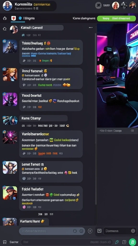 Tampilan antarmuka yang menarik dan modern.