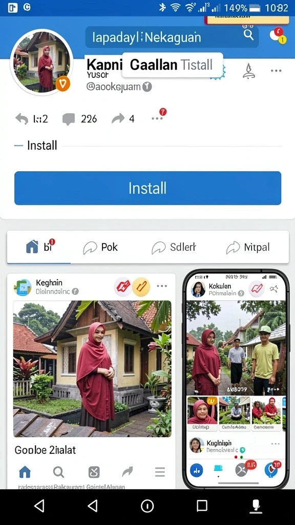 Fitur sosialisasi yang memungkinkan interaksi antar pemain.