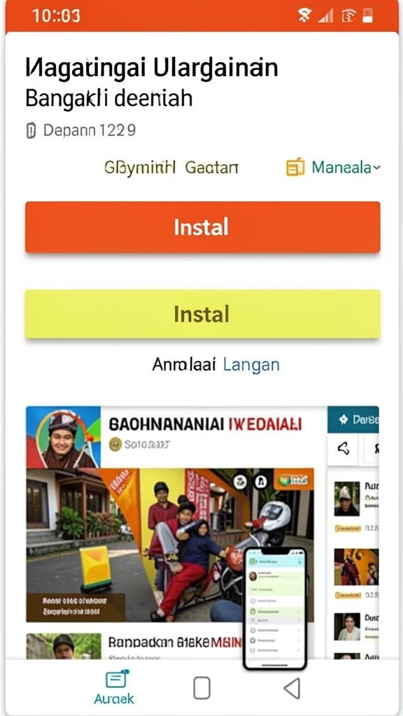 Grafik stadion yang menawan dan detail.