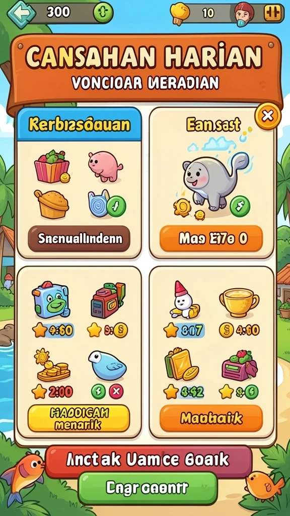 Screenshot menunjukkan aksi terbang karakter di atas pemandangan indah.
