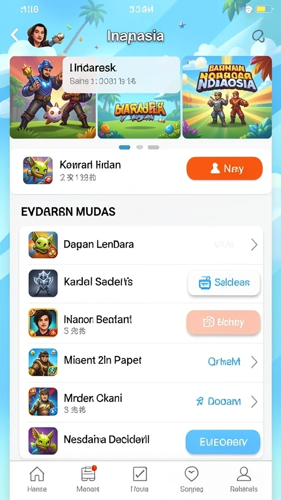 Karakter-karakter unik dengan kemampuan spesial yang berbeda.