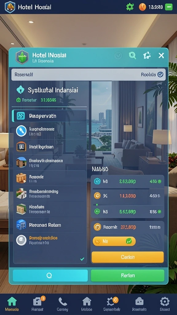 Tantangan level yang mengasyikkan.