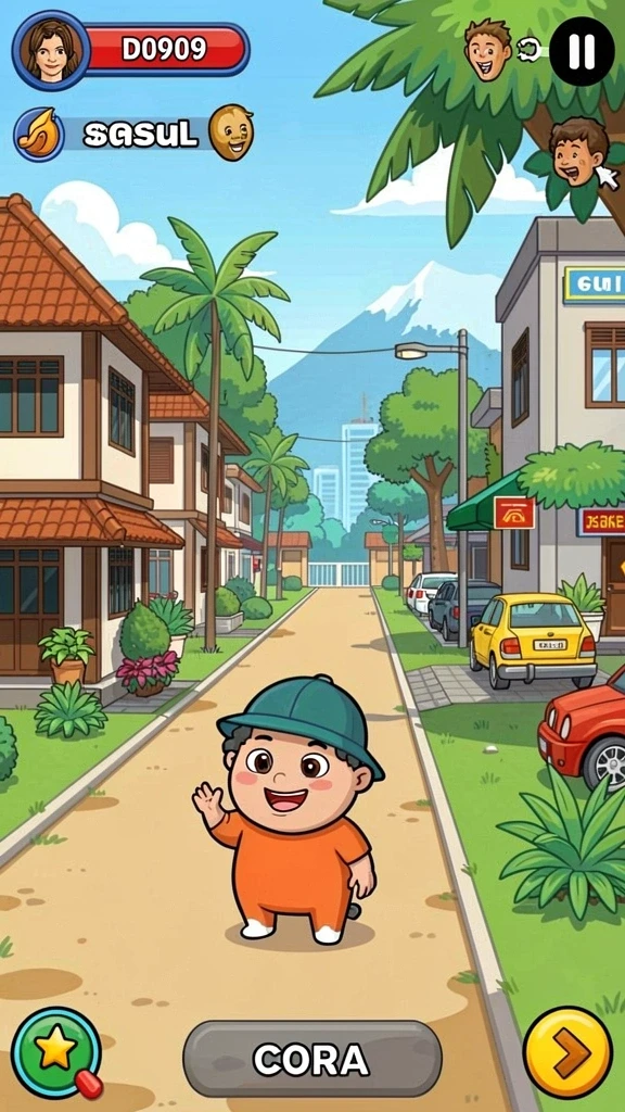 Tangkapan layar menunjukkan aksi seru dalam pertarungan melawan musuh.