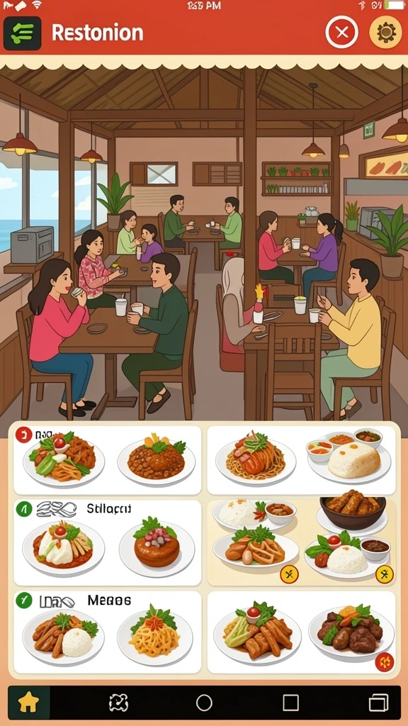 Grafis yang memukau dan detail.
