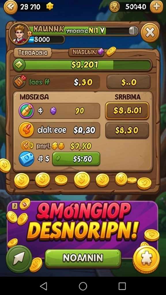 Tampilan utama LINETOGEL dengan pilihan permainan.