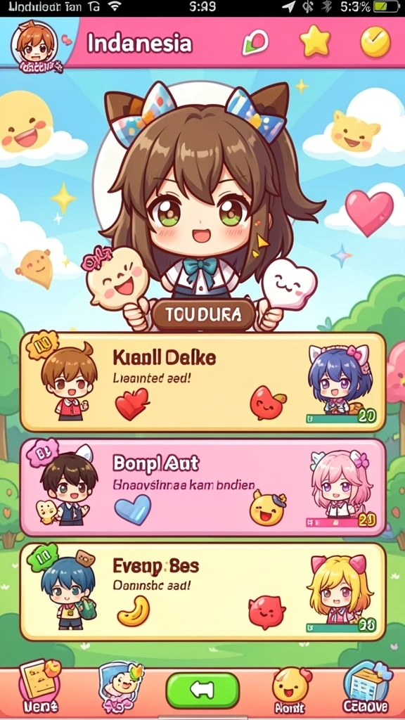 Tangkapan layar menampilkan misi dalam game yang menarik.