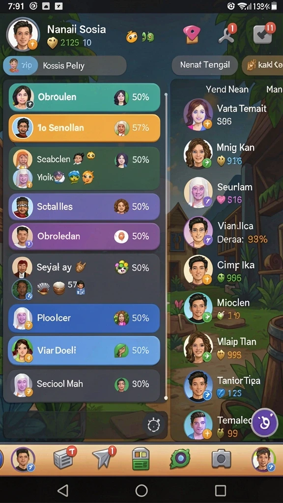 Gameplay yang dinamis dengan tantangan seru.