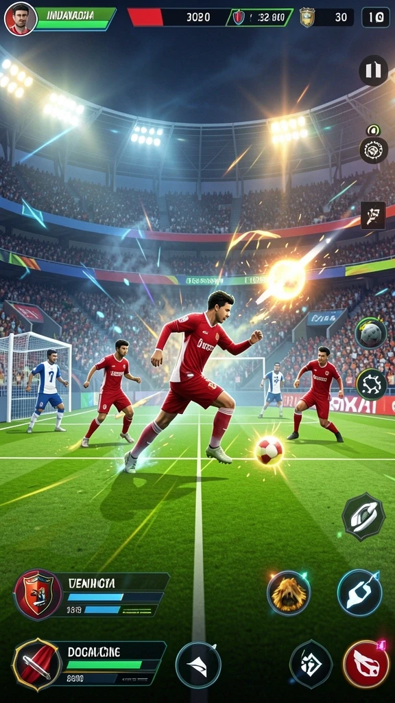Gambaran mode multiplayer yang seru dan kompetitif.
