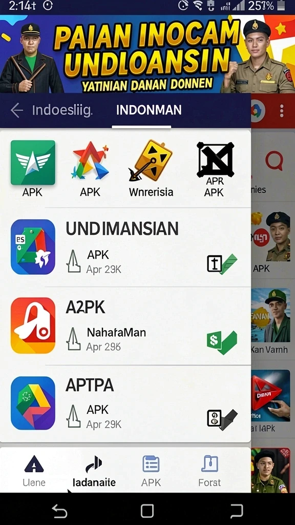 Tampilan antarmuka yang menarik dan user-friendly.