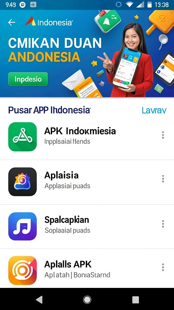 Tampilan antarmuka utama aplikasi OMTOGEL.