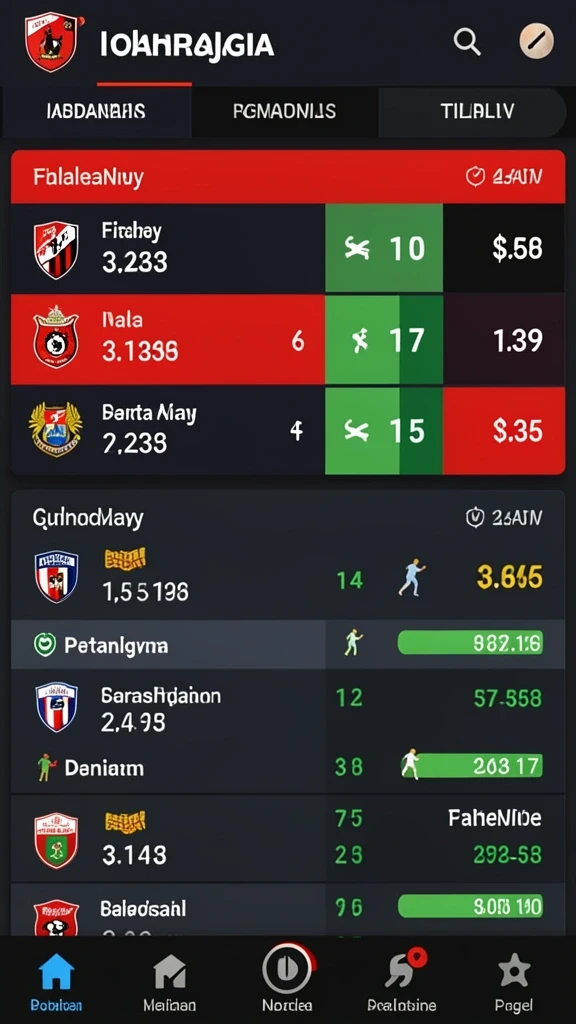 Gambar memperlihatkan suasana level yang menegangkan dan penuh tantangan.