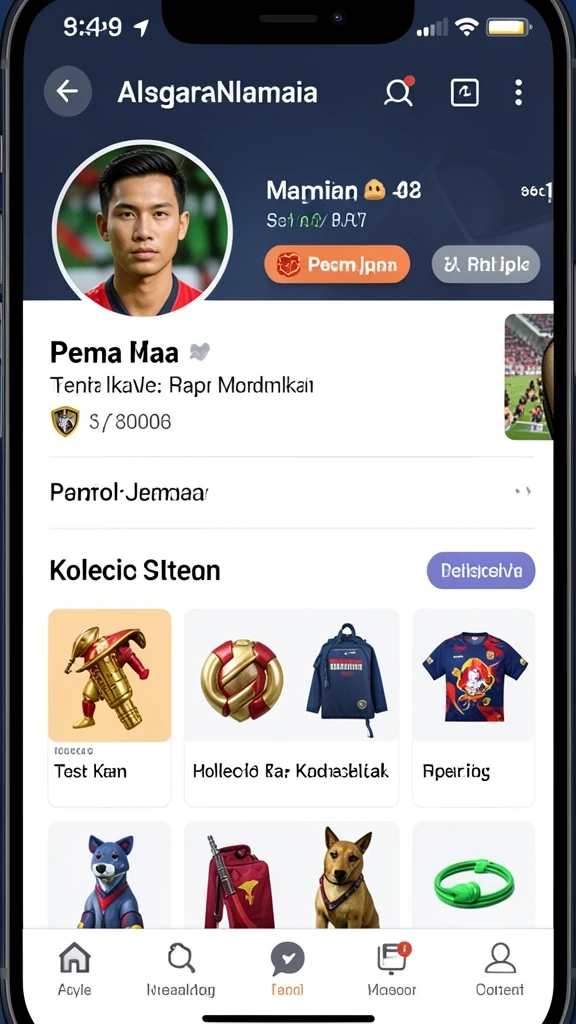 Tampilan menu yang intuitif dan mudah dipahami.