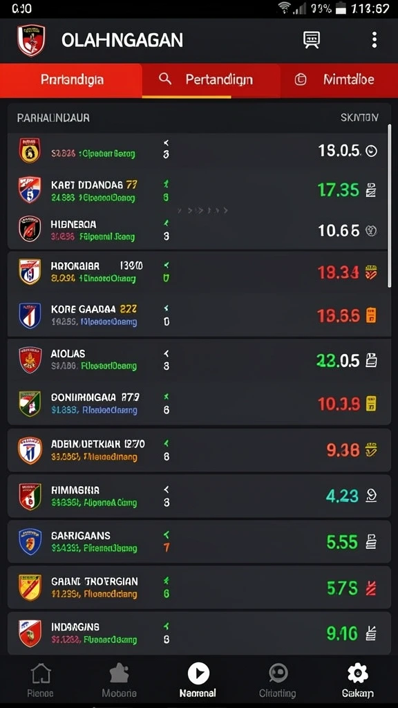 Antarmuka menarik yang memikat perhatian pengguna.