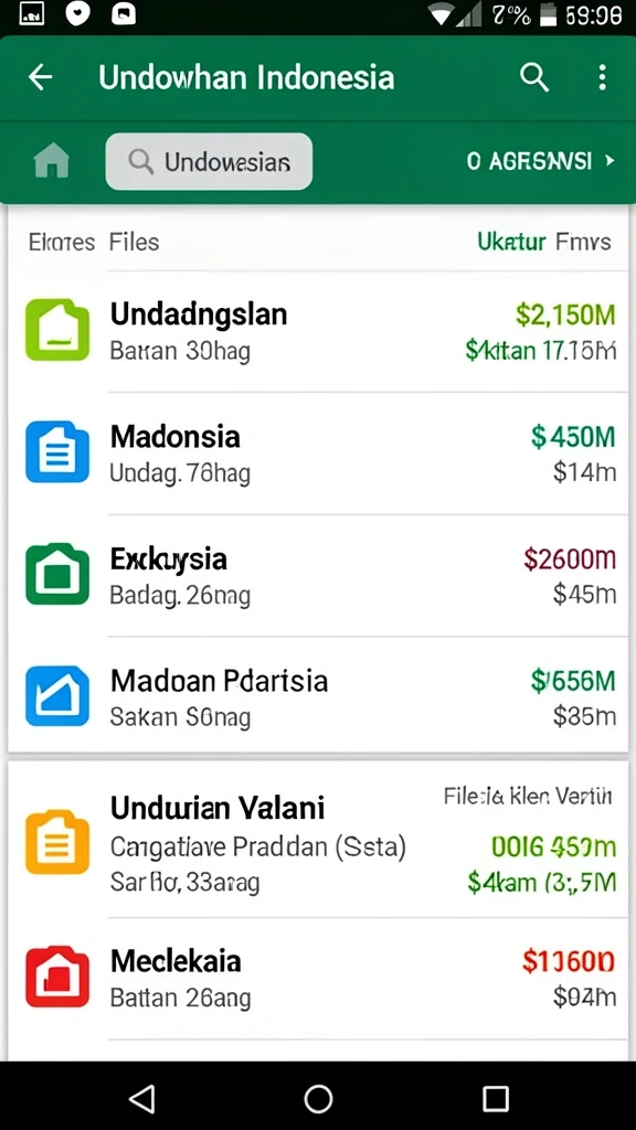 Tampilan antarmuka yang menarik dan intuitif.