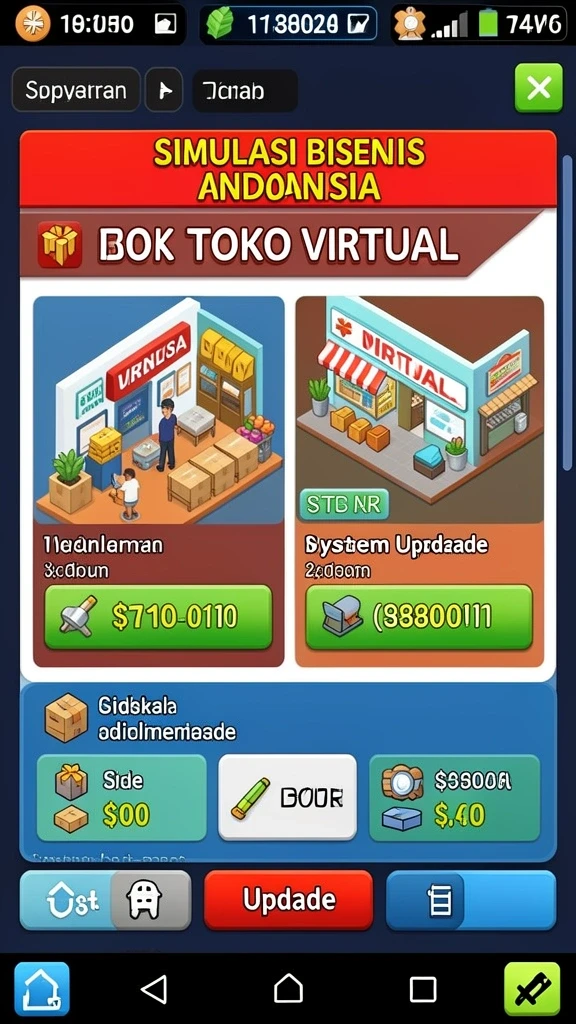 Tampilan antarmuka yang intuitif dan menarik.