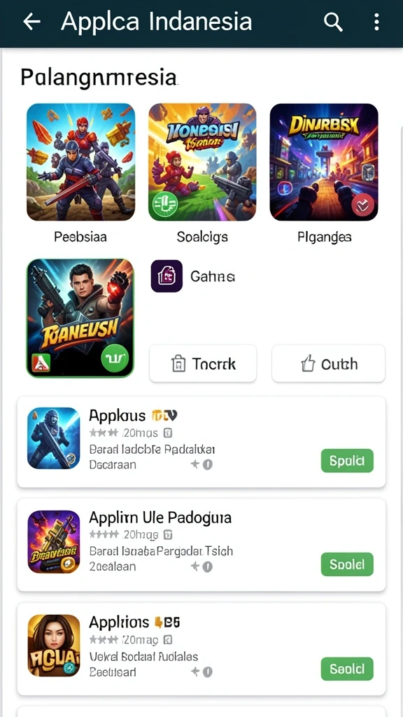 Berbagai karakter menarik untuk dipilih.