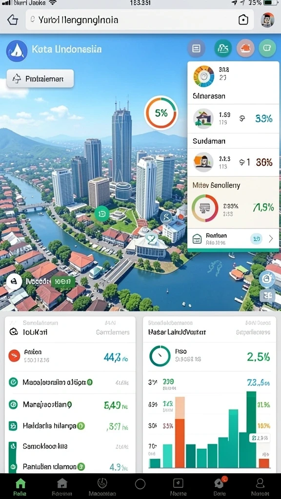 Screenshot menampilkan karakter utama yang siap beraksi.