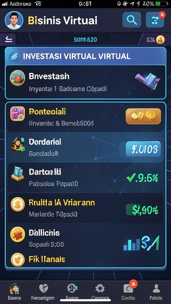 Mode permainan yang variatif dan menarik.