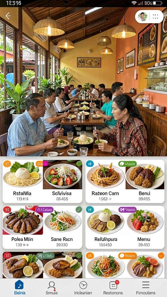 Karakter unik dengan kemampuan berbeda.
